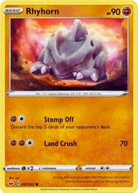Rhyhorn (097) (097/202) [SWSH01: Sword & Shield Base Set]