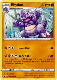 Rhydon (098/202) [SWSH01: Sword & Shield Base Set]