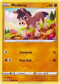 Mudbray (105/202) [SWSH01: Sword & Shield Base Set]