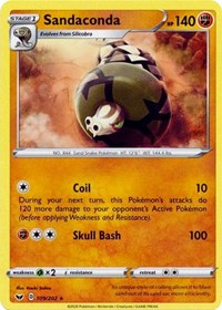 Sandaconda (109) (109/202) [SWSH01: Sword & Shield Base Set]