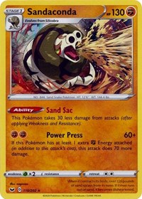 Sandaconda (110) (110/202) [SWSH01: Sword & Shield Base Set]