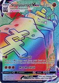 Stonjourner VMAX (Secret) (205/202) [SWSH01: Sword & Shield Base Set]