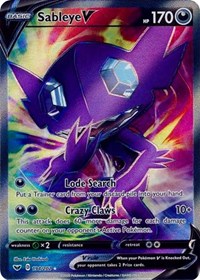 Sableye V (Full Art) (194/202) [SWSH01: Sword & Shield Base Set]
