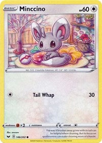 Minccino (146) (146/202) [SWSH01: Sword & Shield Base Set]