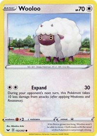 Wooloo (152) (152/202) [SWSH01: Sword & Shield Base Set]