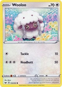 Wooloo (153) (153/202) [SWSH01: Sword & Shield Base Set]