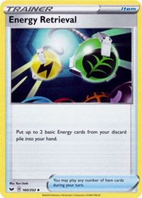 Energy Retrieval (160/202) [SWSH01: Sword & Shield Base Set]