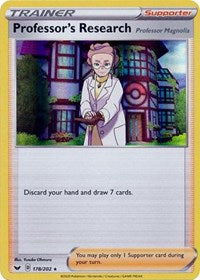 Professor's Research (178/202) [SWSH01: Sword & Shield Base Set]