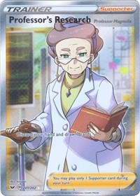 Professor's Research (Full Art) (201/202) [SWSH01: Sword & Shield Base Set]