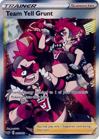 Team Yell Grunt (Full Art) (202/202) [SWSH01: Sword & Shield Base Set]