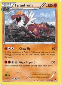 Tyrantrum - 62/111 (Cosmos Holo) (62/111) [Miscellaneous Cards & Products]