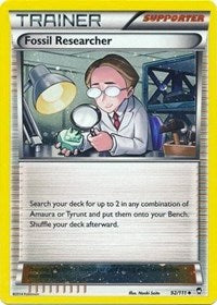 Fossil Researcher - 92/111 (Cosmos Holo) (92/111) [Miscellaneous Cards & Products]