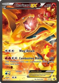 Charizard EX - XY121 (XY Black Star Promos) (XY121) [Jumbo Cards]