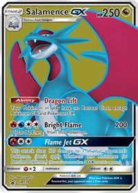 Salamence GX - SM139 (SM Black Star Promo) (SM139) [Jumbo Cards]