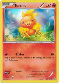 Torchic - 25/160 (Sheen Holo) (25/160) [Miscellaneous Cards & Products]