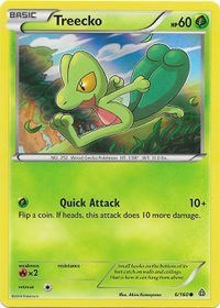 Treecko - 6/160 (Sheen Holo) (6/160) [Miscellaneous Cards & Products]