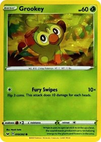 Grookey - 10/202 (Cosmos Holo) (010/202) [Miscellaneous Cards & Products]