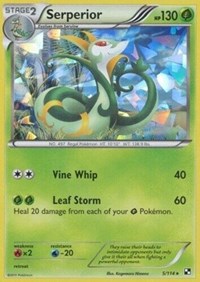 Serperior - 5/114 (Cracked Ice Holo) (5/114) [Deck Exclusives]
