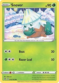 Snover (12/192) [SWSH02: Rebel Clash]