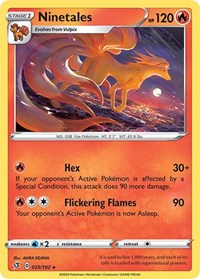 Ninetales (25/192) [SWSH02: Rebel Clash]