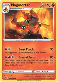 Magmortar (30/192) [SWSH02: Rebel Clash]