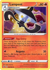 Lampent (32/192) [SWSH02: Rebel Clash]