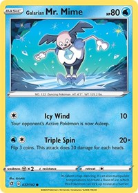 Galarian Mr. Mime (37/192) [SWSH02: Rebel Clash]