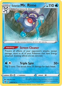 Galarian Mr. Rime (38/192) [SWSH02: Rebel Clash]