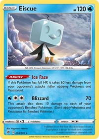 Eiscue (54/192) [SWSH02: Rebel Clash]
