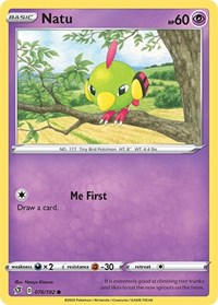 Natu (76/192) [SWSH02: Rebel Clash]