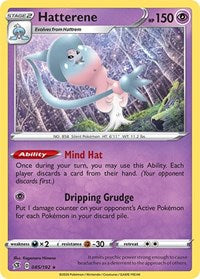 Hatterene (85/192) [SWSH02: Rebel Clash]