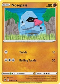 Nosepass (96/192) [SWSH02: Rebel Clash]