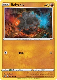 Rolycoly (105/192) [SWSH02: Rebel Clash]
