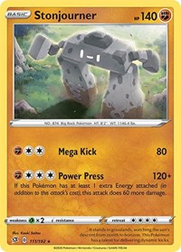Stonjourner (111/192) [SWSH02: Rebel Clash]