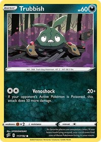 Trubbish (117/192) [SWSH02: Rebel Clash]