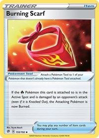 Burning Scarf (155/192) [SWSH02: Rebel Clash]