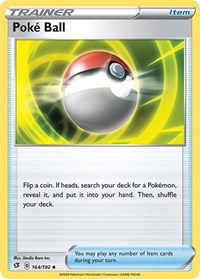 Poke Ball (164/192) [SWSH02: Rebel Clash]