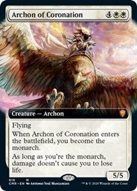 Archon of Coronation (Extended Art) [Commander Legends]
