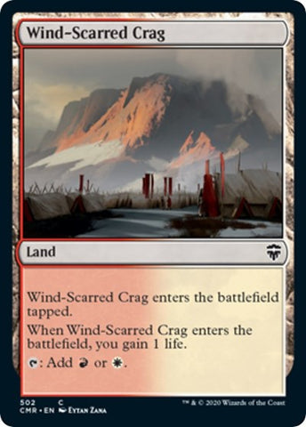 Wind-Scarred Crag [Commander Legends]