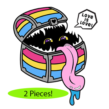 Enamel Mimic 2-Piece Pride Pins