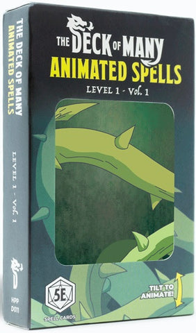 Animated Spells: Level 1, A-F