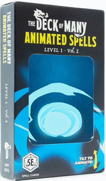 Animated Spells: Level 1, G-Z