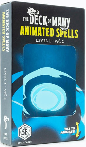 Animated Spells: Level 1, G-Z