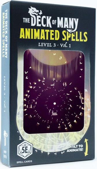 Animated Spells: Level 3, A-M