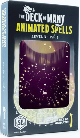 Animated Spells: Level 3, A-M
