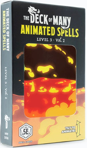 Animated Spells: Level 3, M-Z