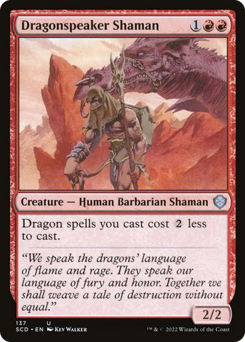 Dragonspeaker Shaman [Starter Commander Decks]