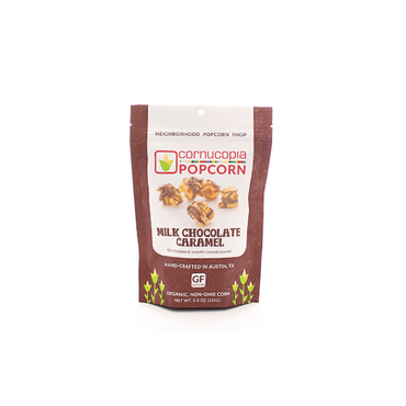 Milk Chocolate Caramel Popcorn- GF- Signature Bag
