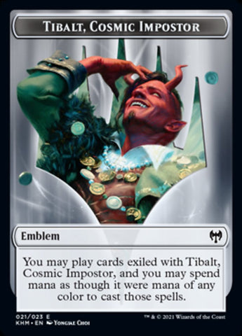 Emblem - Tibalt, Cosmic Impostor [Kaldheim]