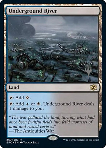 Underground River (Promo Pack) [The Brothers' War Promos]